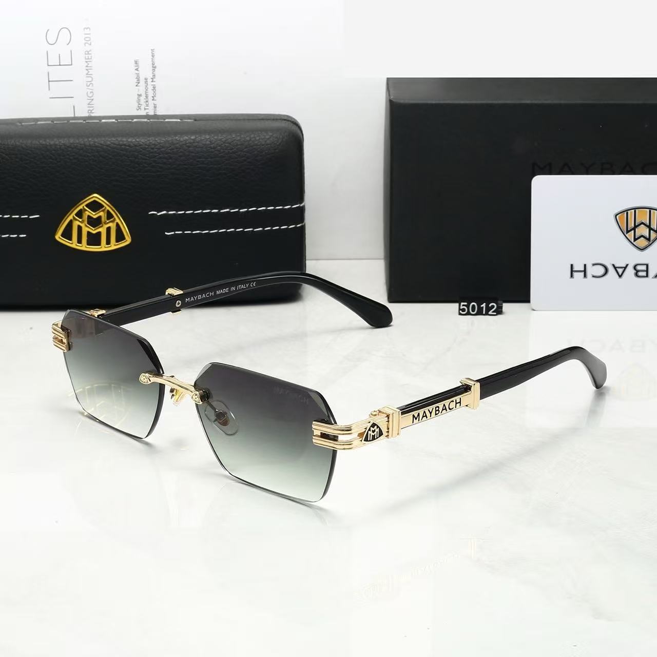 Men's Polarized Modern Round-Square Sunglasses