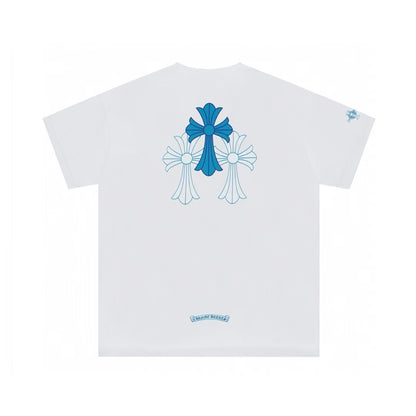 Pure Cotton T-Shirt — Loose Fit, Unisex, Short Sleeve, Casual