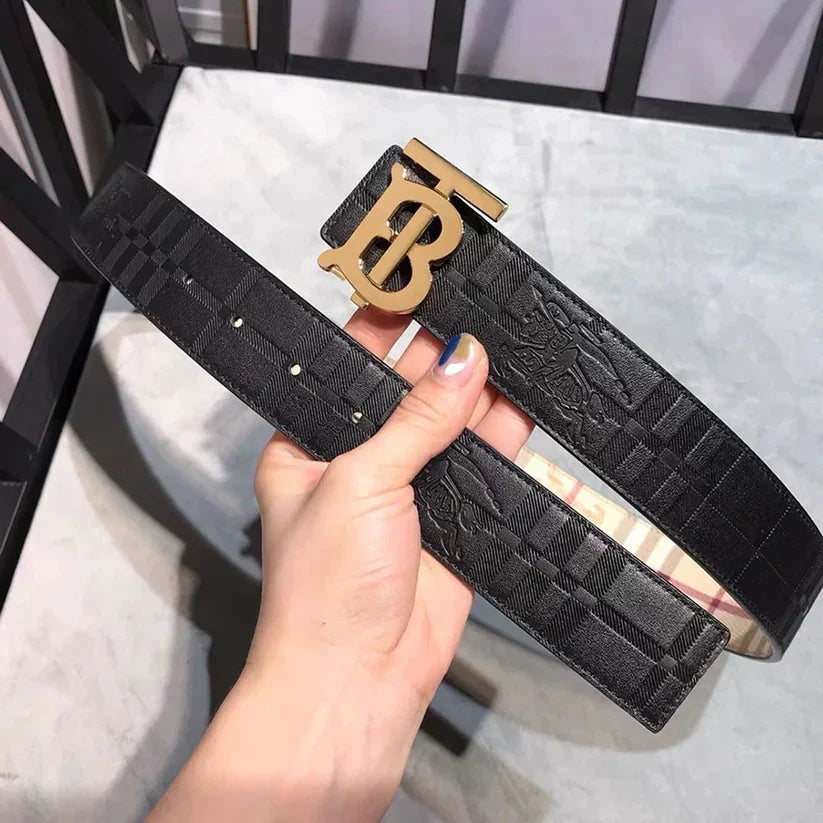 Designer Belt with Brand Lettering — Door-to-Door Delivery in 3–8 Business Days
