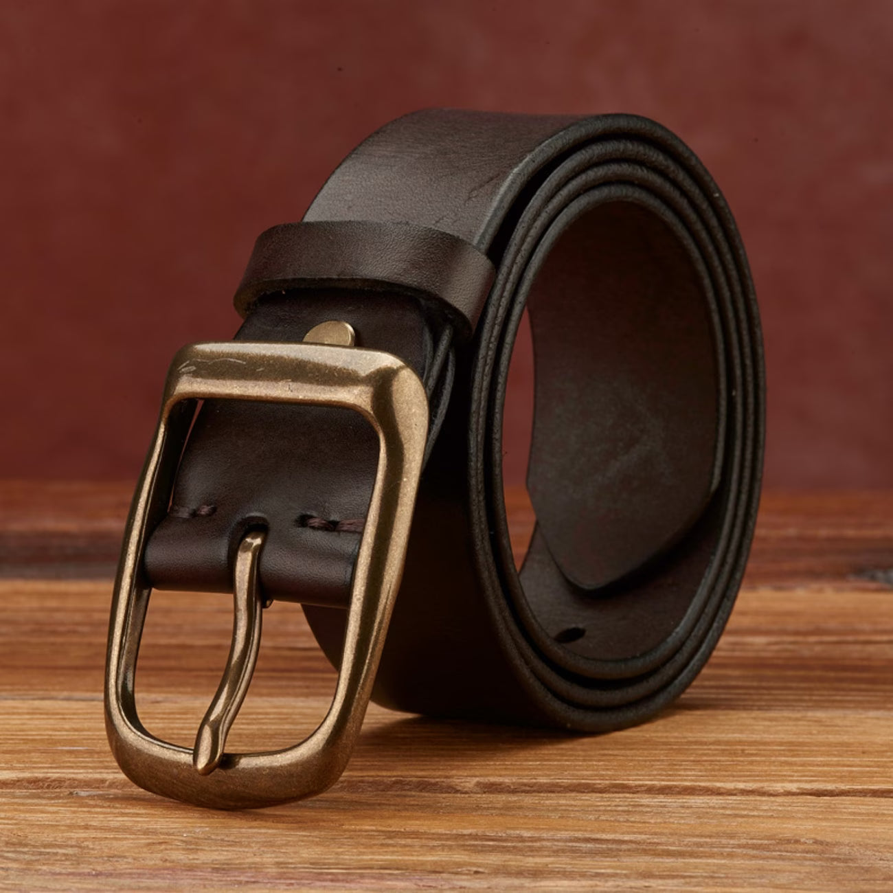 Men's Handmade Vintage-Style Denim Belt