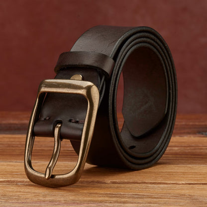 Men's Handmade Vintage-Style Denim Belt