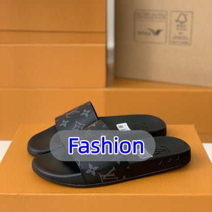 Classic Vintage-Style Black Lettering Slides