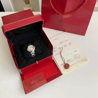 Women's designer watch, 33mm dial diameter