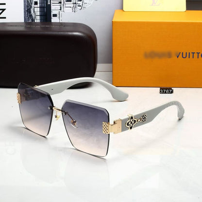 Men's Classic Lettering UV-Protection Sunglasses