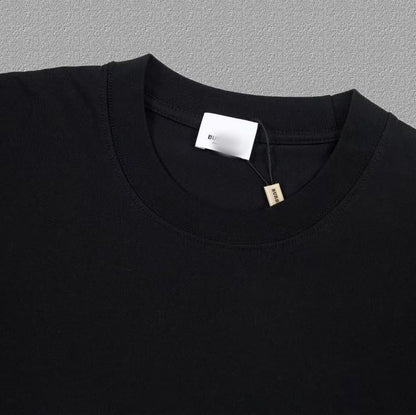 Men's Printed T-Shirt — Retro Style, Loose Fit, Letter Print