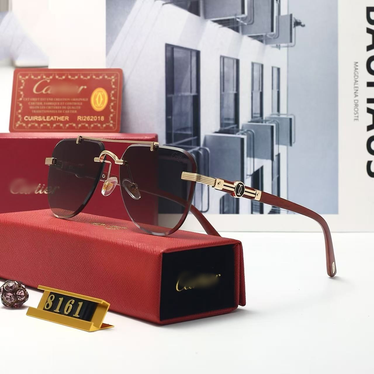 Classic Unisex Polarized, UV-Protective Driving Sunglasses