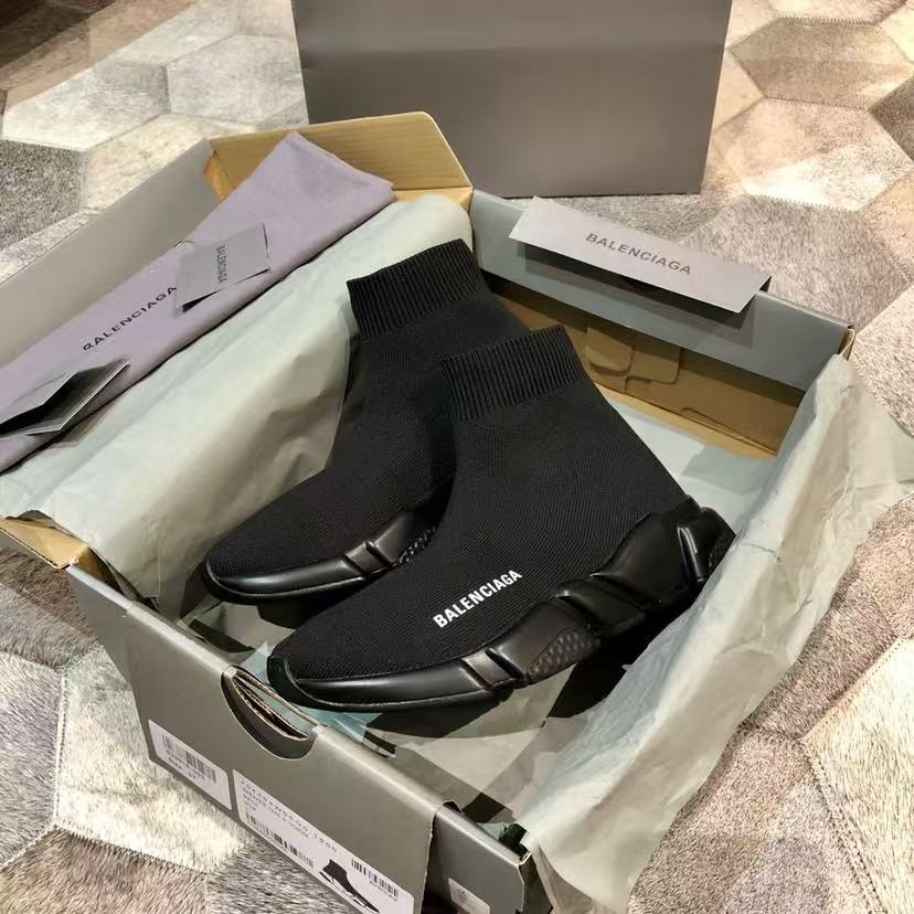 Premium knitted boots—stylish and luxurious.