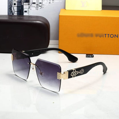 Men's Classic Lettering UV-Protection Sunglasses