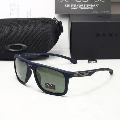 Polarized Sunglasses — Driving-Specific Shades with an 80s Retro-Style Square Frame Design