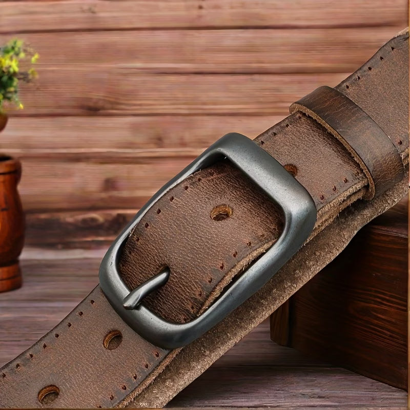 Fashion Belt (Single Pack) — Buckle Design, Classic & Minimalist Style