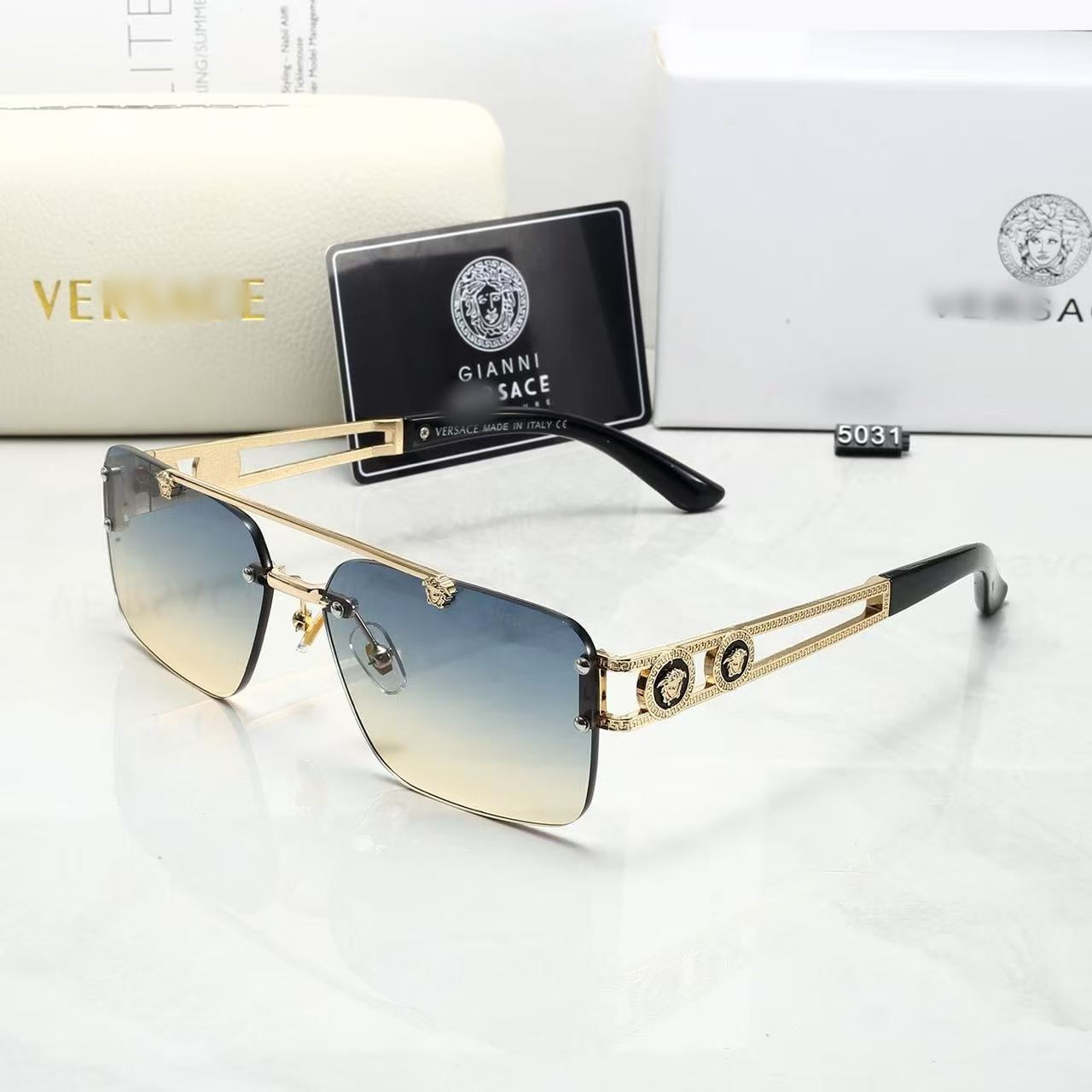 Unisex Polarized Sunglasses — Colorful Mirrored Lenses, UV Protection