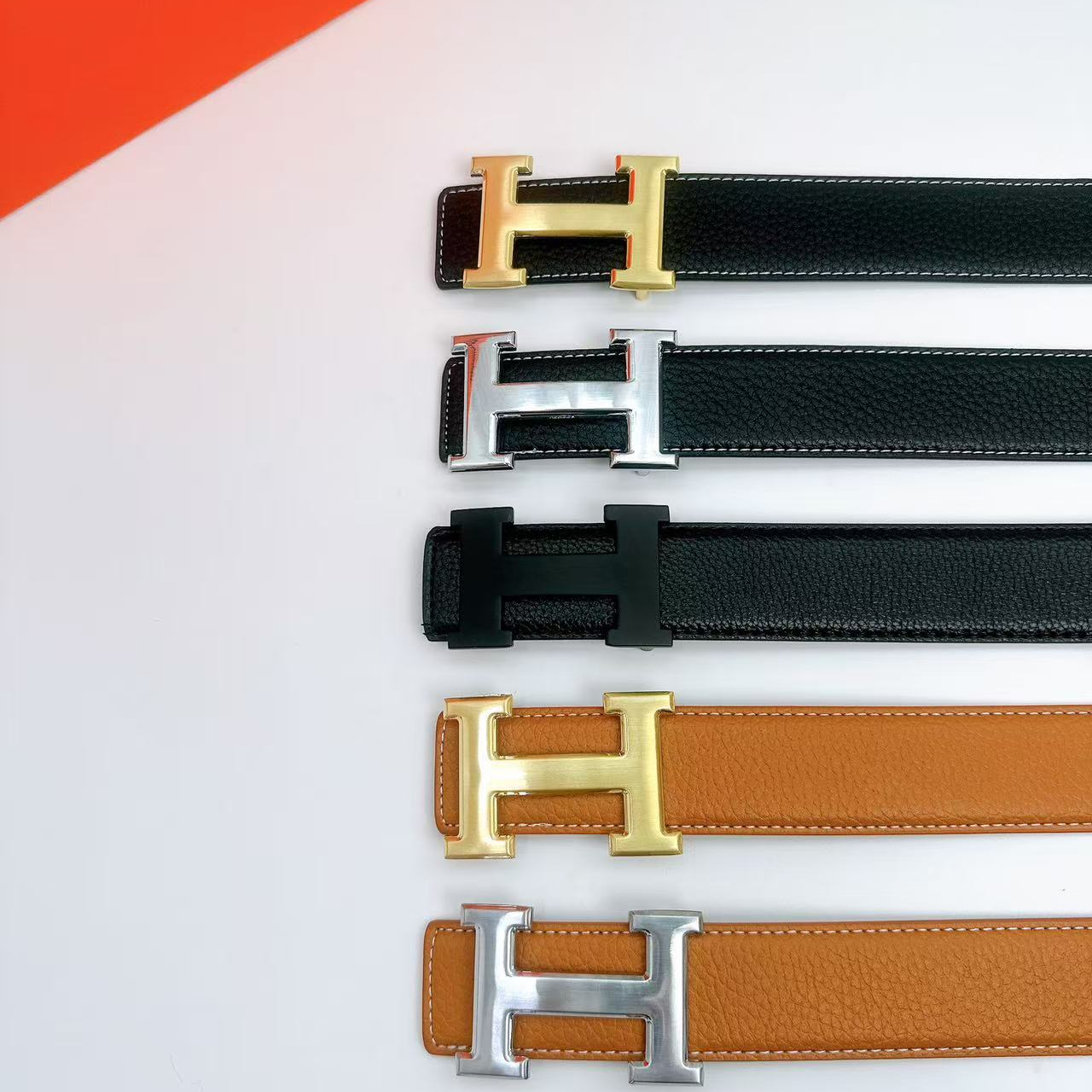 Classic Brand, Luxury Men's Belt (Colors: Black, Silver, Gold)