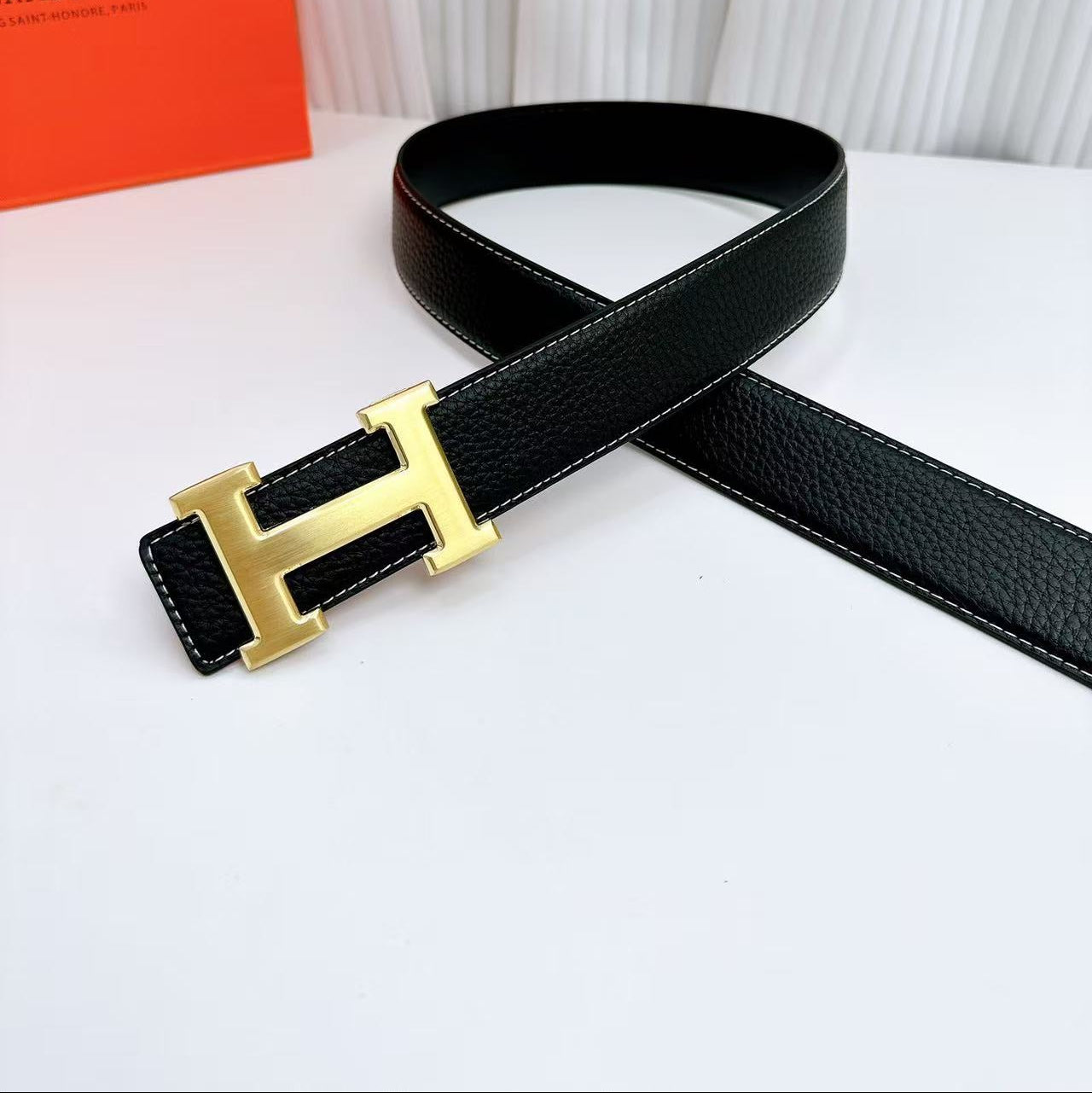 Classic Brand, Luxury Men's Belt (Colors: Black, Silver, Gold)