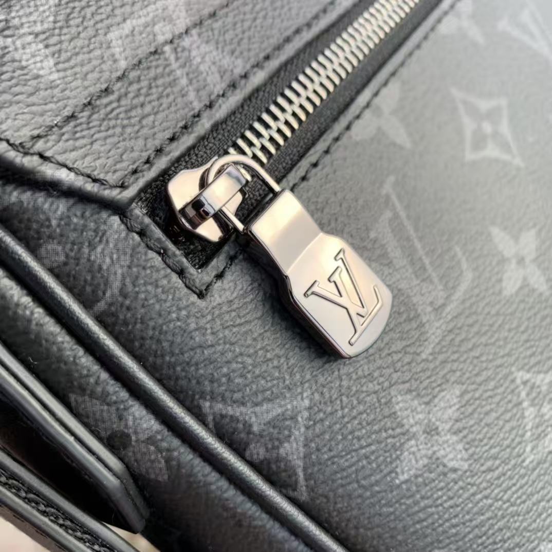Classic black embossed crossbody/shoulder bag, high quality.