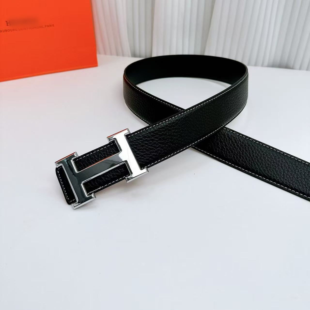Classic Brand, Luxury Men's Belt (Colors: Black, Silver, Gold)