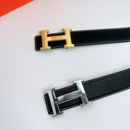 Classic Brand, Luxury Men's Belt (Colors: Black, Silver, Gold)