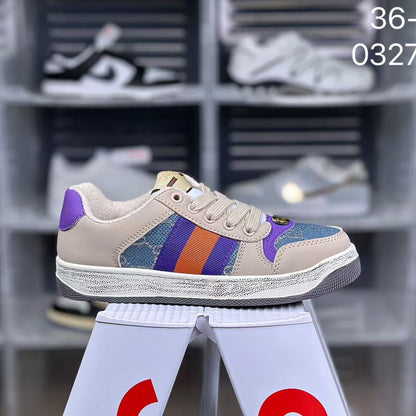 Low-top tennis shoes, lace-up casual shoes