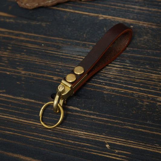 Extra-Thick Cowhide Keychain