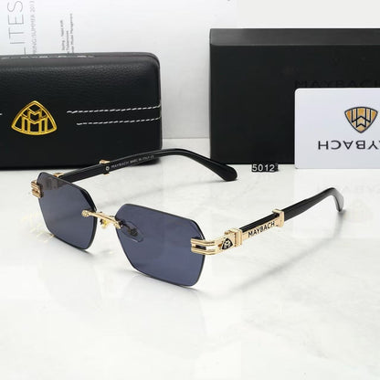 Men's Polarized Modern Round-Square Sunglasses