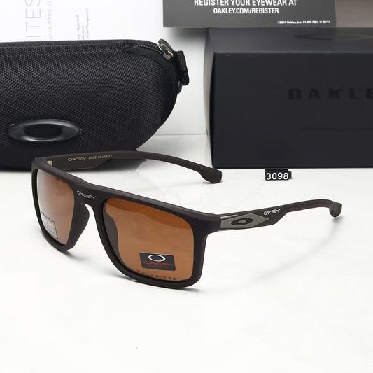 Polarized Sunglasses — Driving-Specific Shades with an 80s Retro-Style Square Frame Design