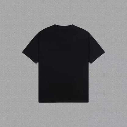 Men's Printed T-Shirt — Retro Style, Loose Fit, Letter Print