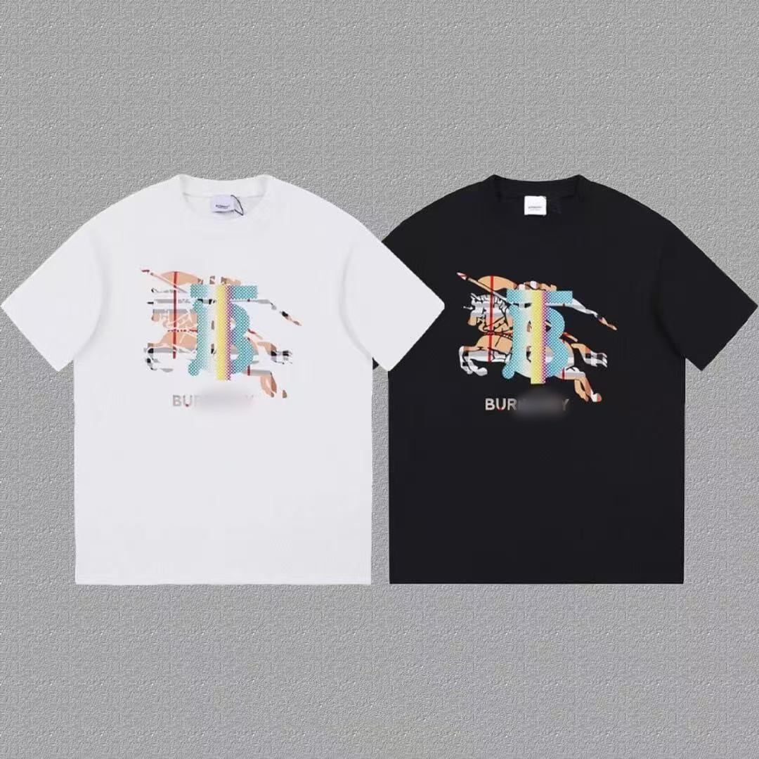 Men's Printed T-Shirt — Retro Style, Loose Fit, Letter Print