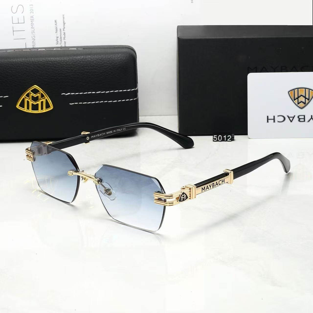 Men's Polarized Modern Round-Square Sunglasses