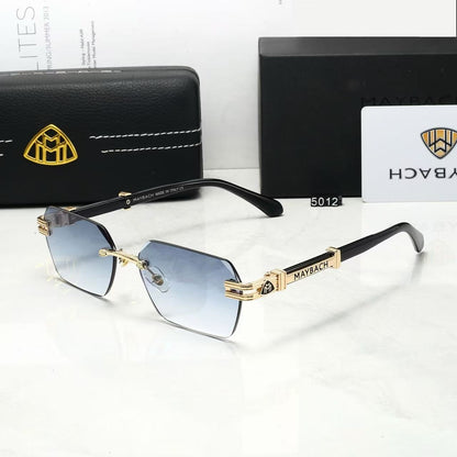 Men's Polarized Modern Round-Square Sunglasses