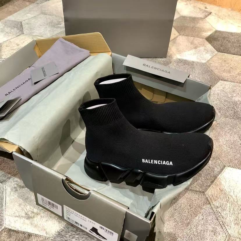 Premium knitted boots—stylish and luxurious.